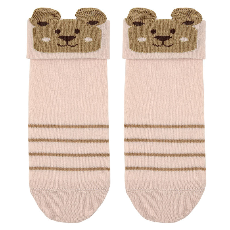 Condor - Chaussettes courtes tête d'ours 3D