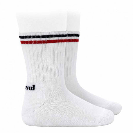 Condor - Sport Socks 4 Horizontal Stripes