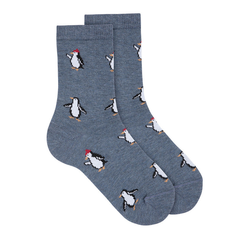 Condor - Chaussettes Motifs Pingouins