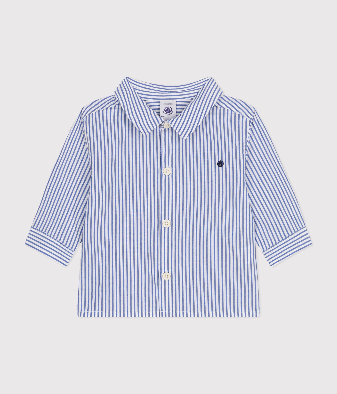 Petit Bateau - Chemise à Rayures (Bébé)