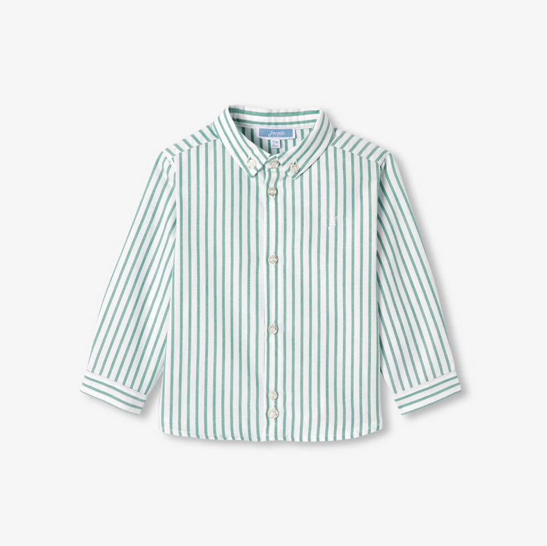 Jacadi - Chemise Manches Longues à Rayures Jupiter