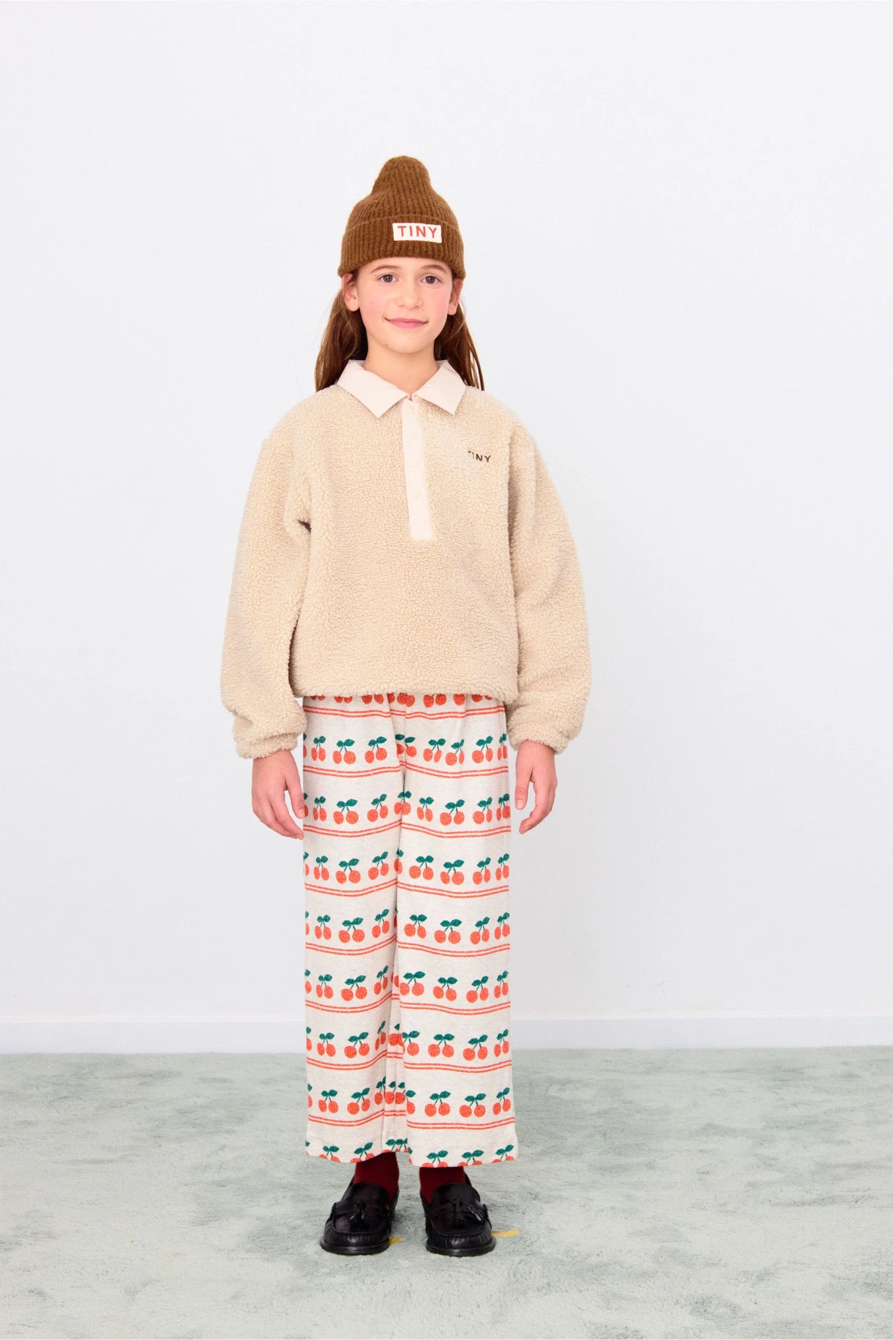 Tiny Cottons - Cherry Ribbed Pants