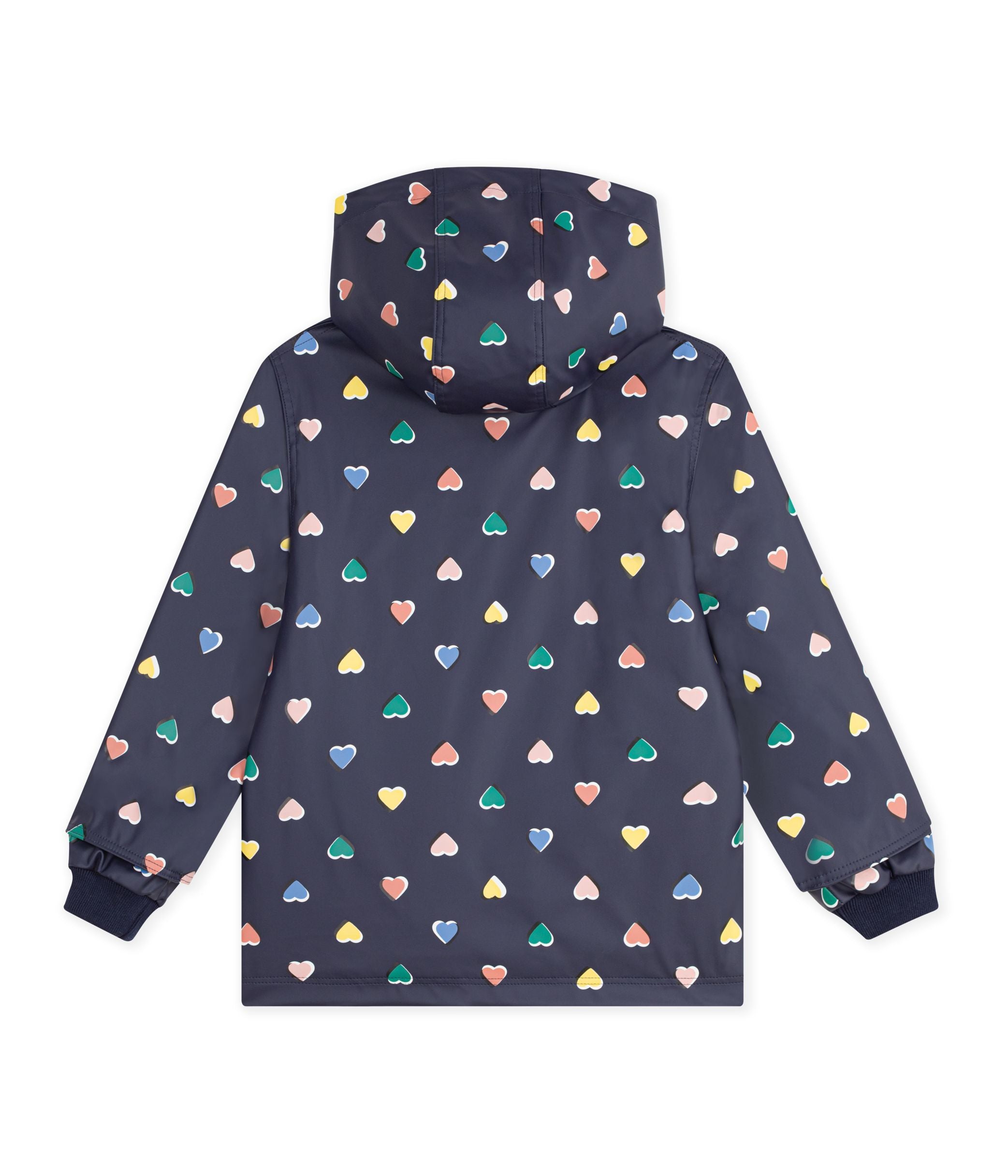 Petit Bateau - Ciré enfant imprimé cœurs