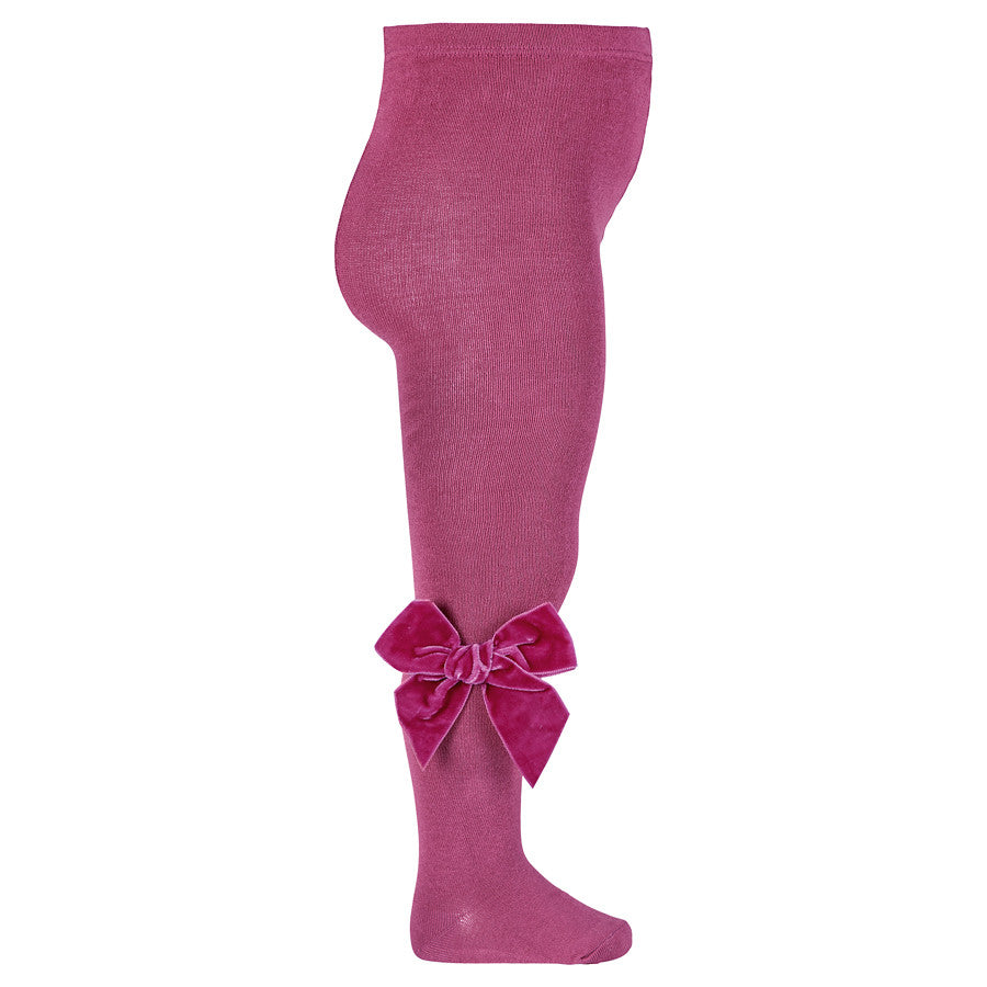Condor - Collants en coton avec boucle en velours