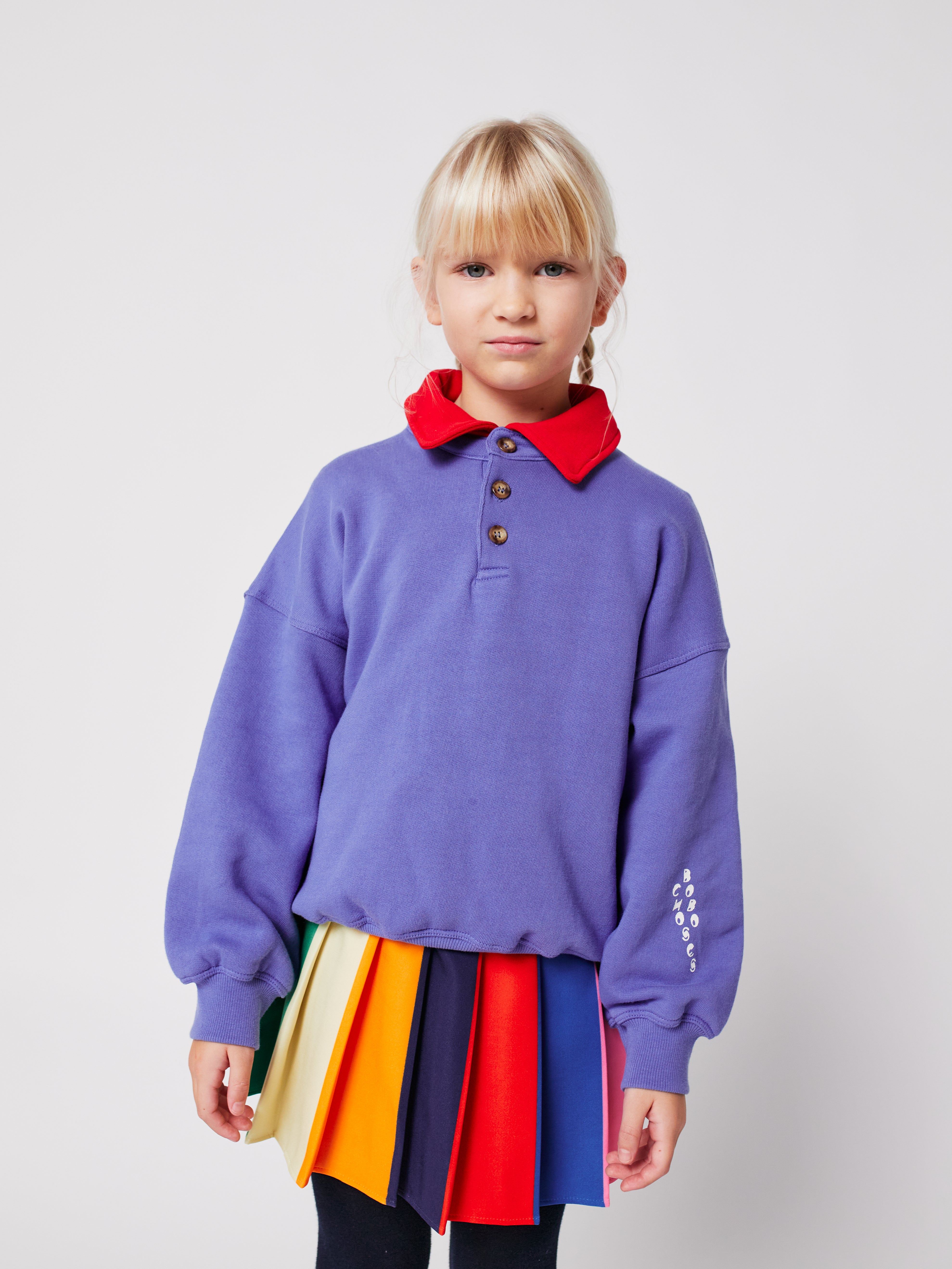Bobo Choses - Jupe Plissée Color Block