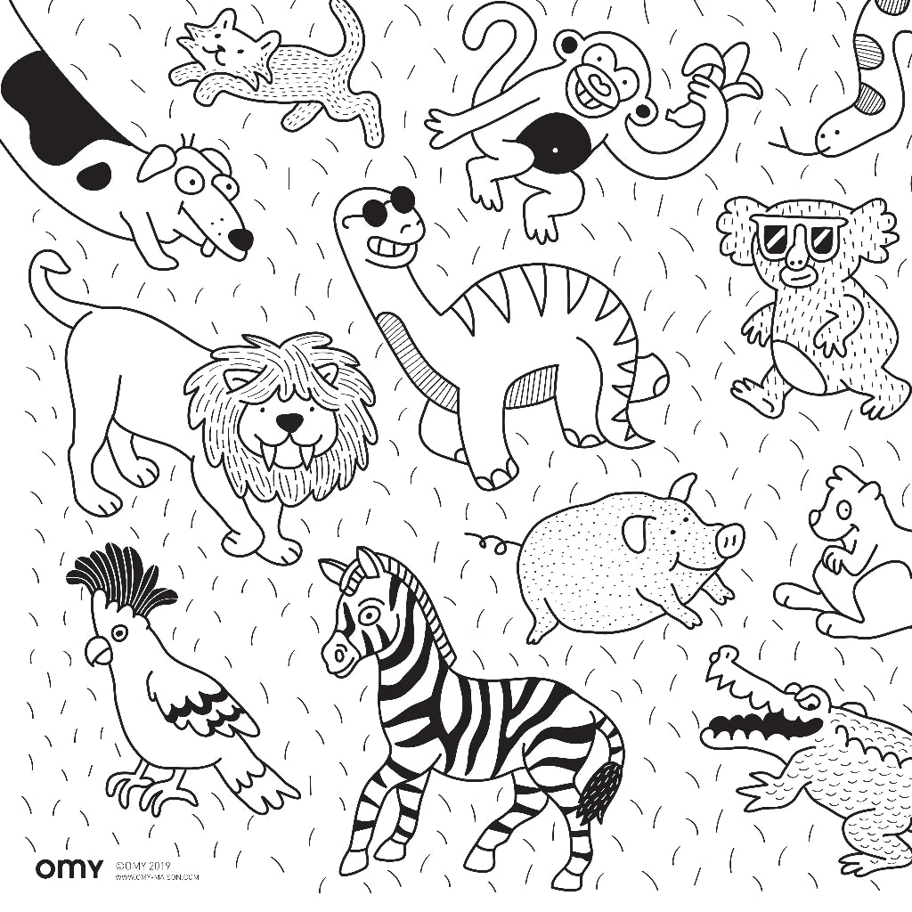 Omy - Pocket Coloring Animals