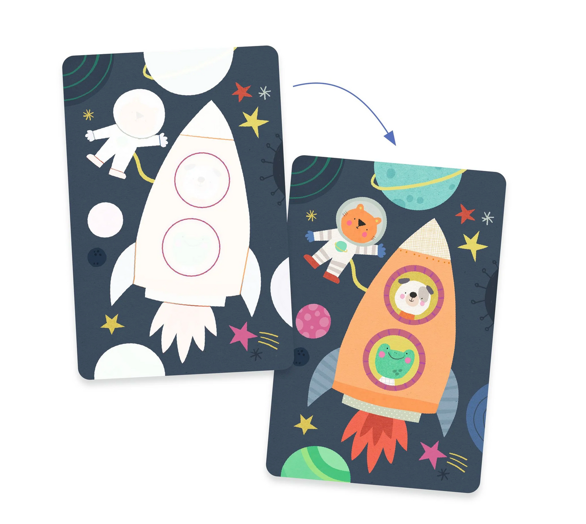 Djeco - Coloriages magiques "En route"