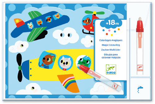 Djeco - Coloriages Magiques Caché Dans Le Ciel