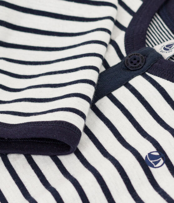 Petit Bateau - Combinaison Longue Rayée