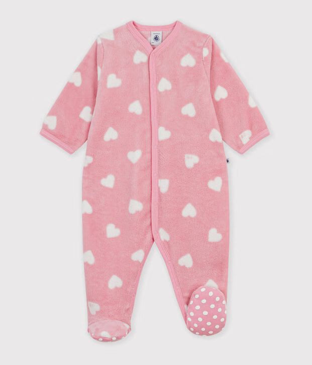 Petit Bateau - Surpyjama bébé en polaire imprimé