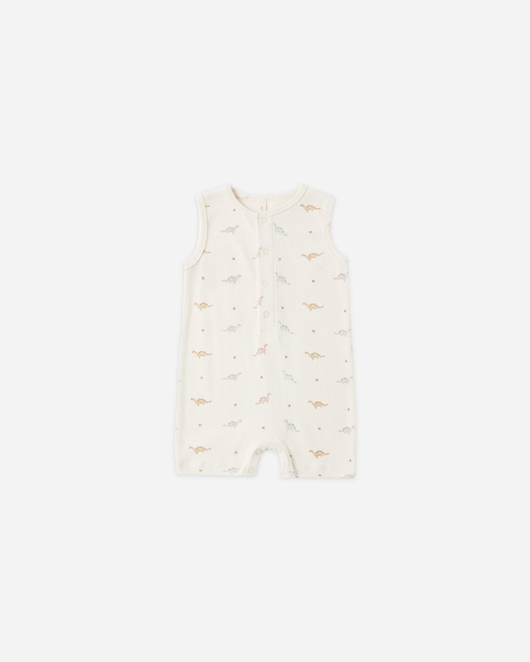 Quincy Mae - Combishort Henley côtelé