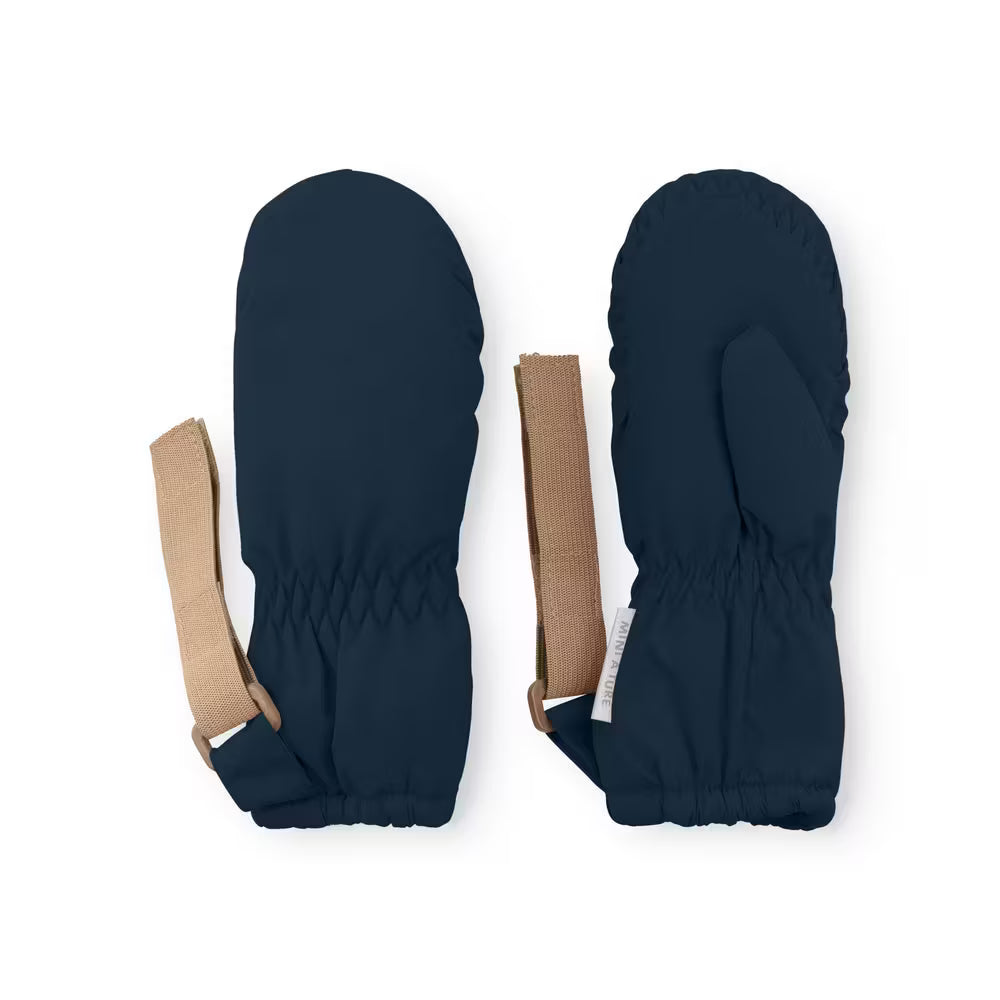Mini A Ture - Cordt Navy Mittens