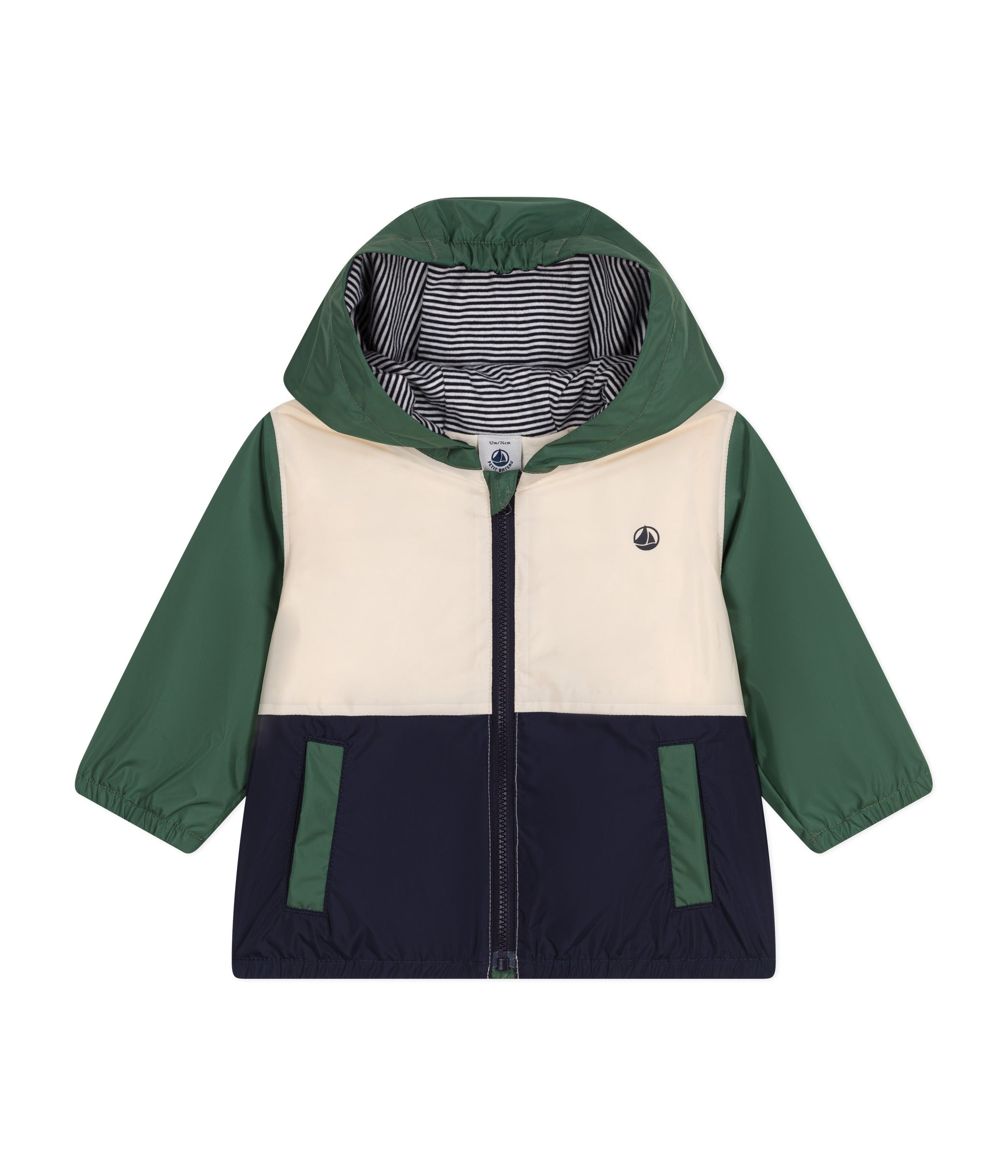 Petit Bateau - Coupe-Vent Colorblock (Bébés)