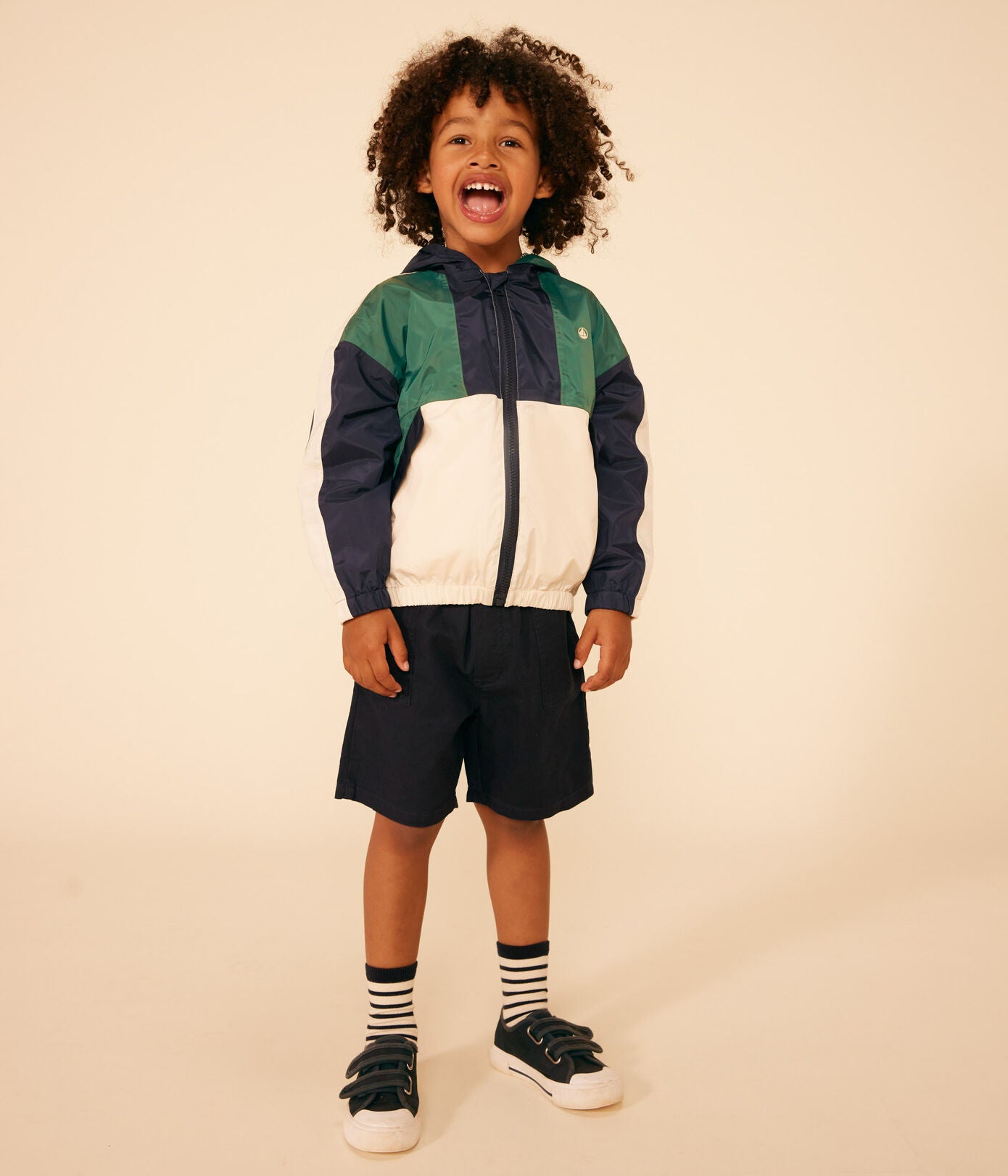 Petit Bateau - Coupe-Vent Colorblock (Enfants)