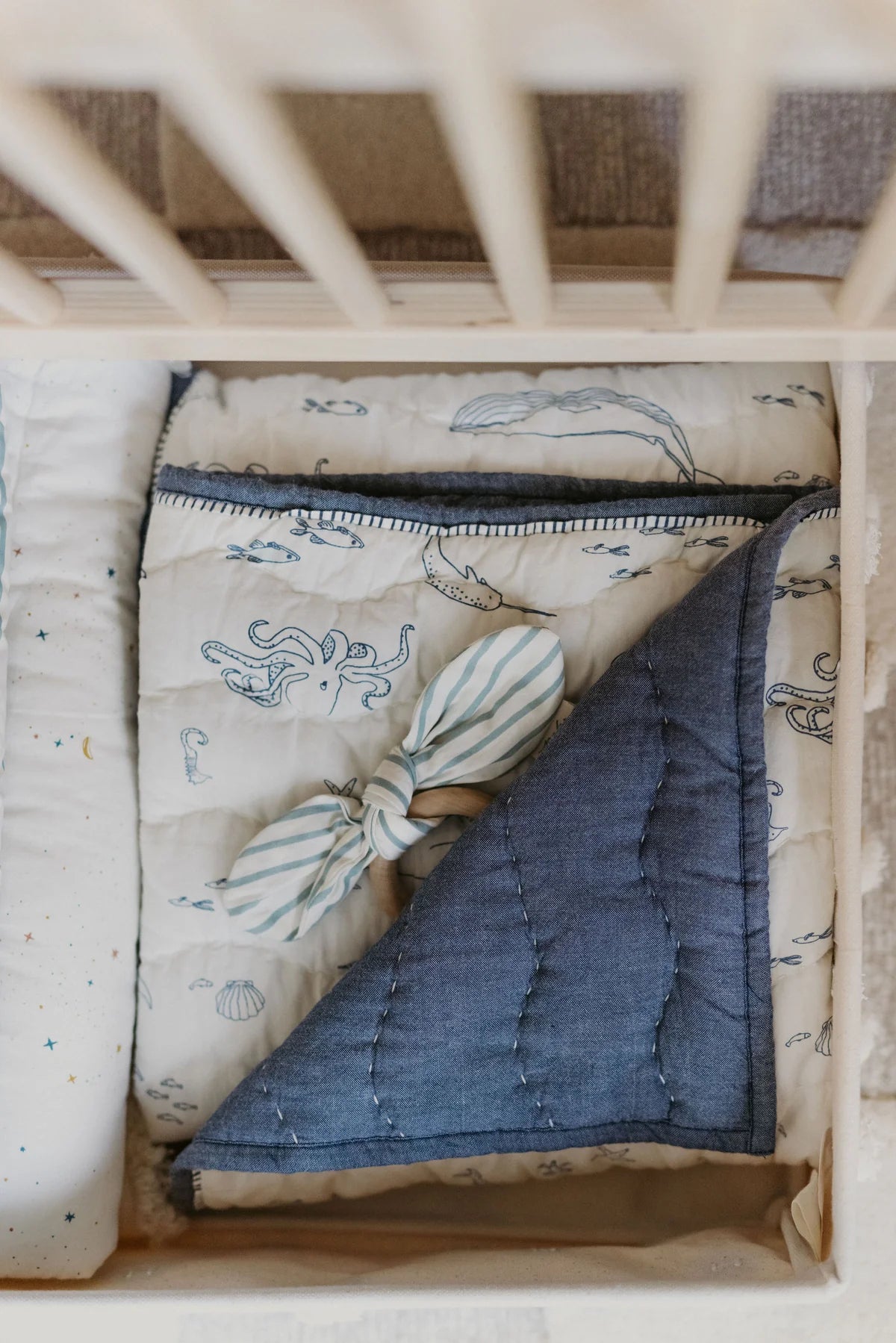 Pehr - Chambray Quilted Blanket