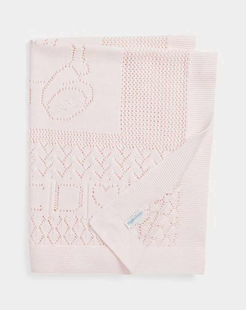 Polo Ralph Lauren - Pointelle-Knit Cotton Blanket