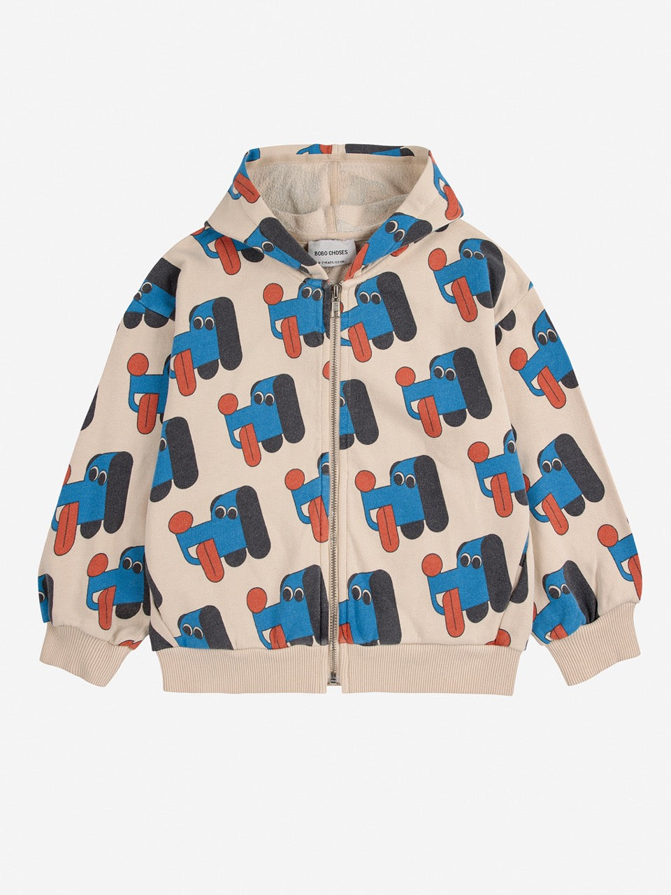 Bobo Choses - Hoodie Zip Doggy Mate
