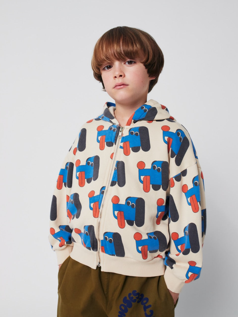 Bobo Choses - Hoodie Zip Doggy Mate