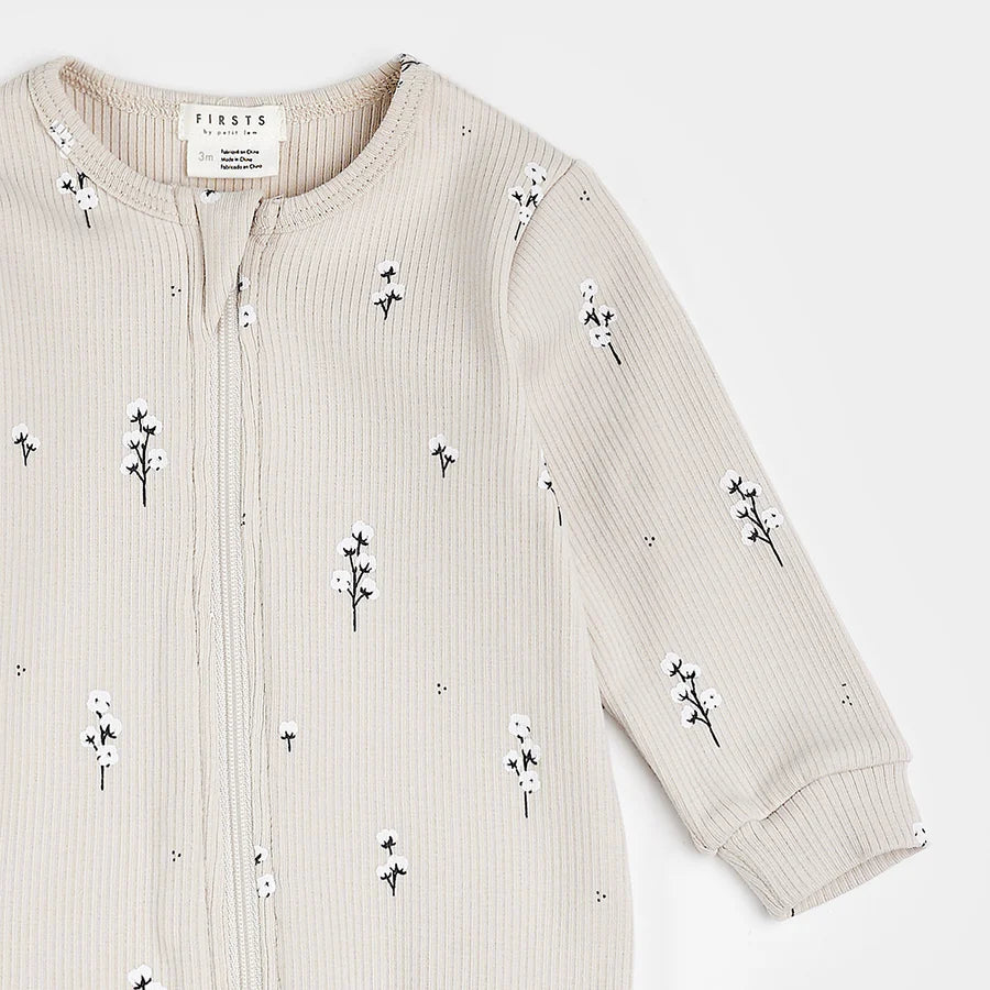 Petit lem - Cotton flowers pajamas