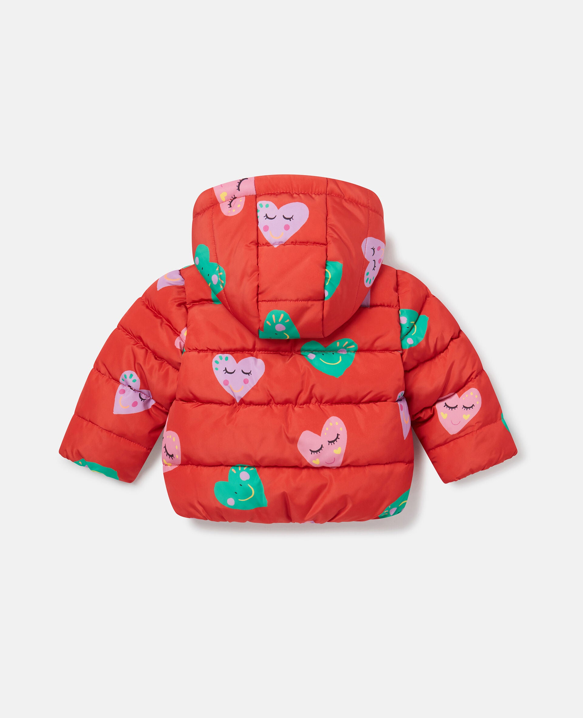Stella McCartney - Doudoune à Capuche Coeurs