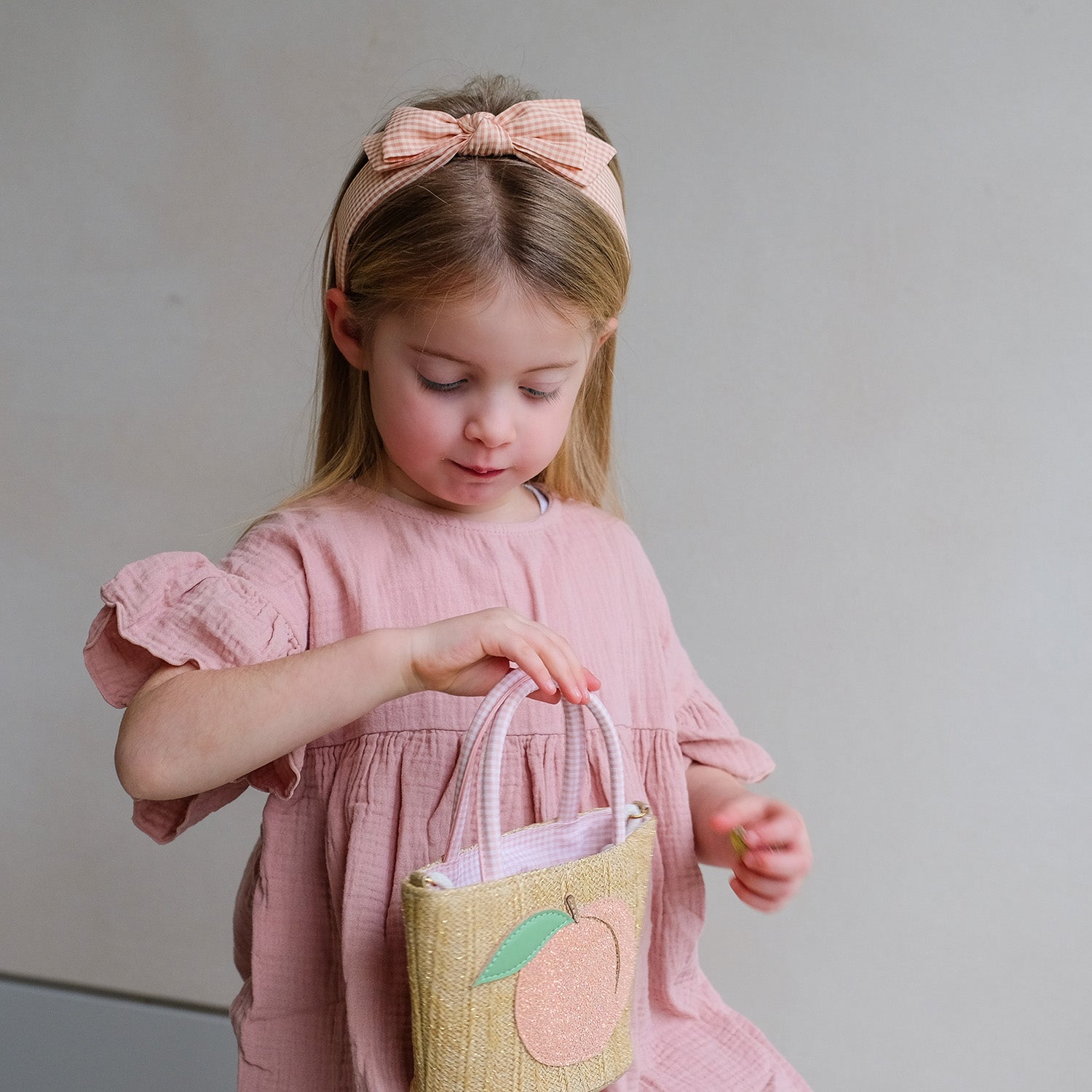 Mimi &amp; Lula - Peach Edie Loop Headband