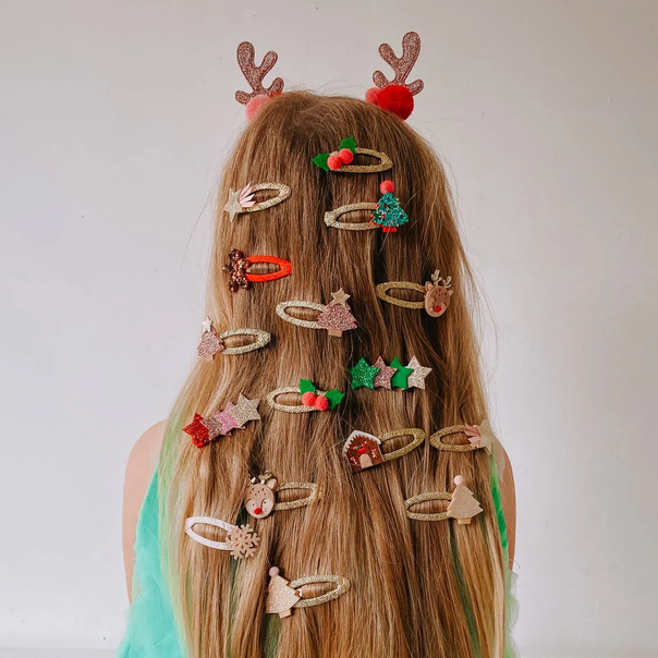 Rockahula - Sets Élastiques à Cheveux de Noël