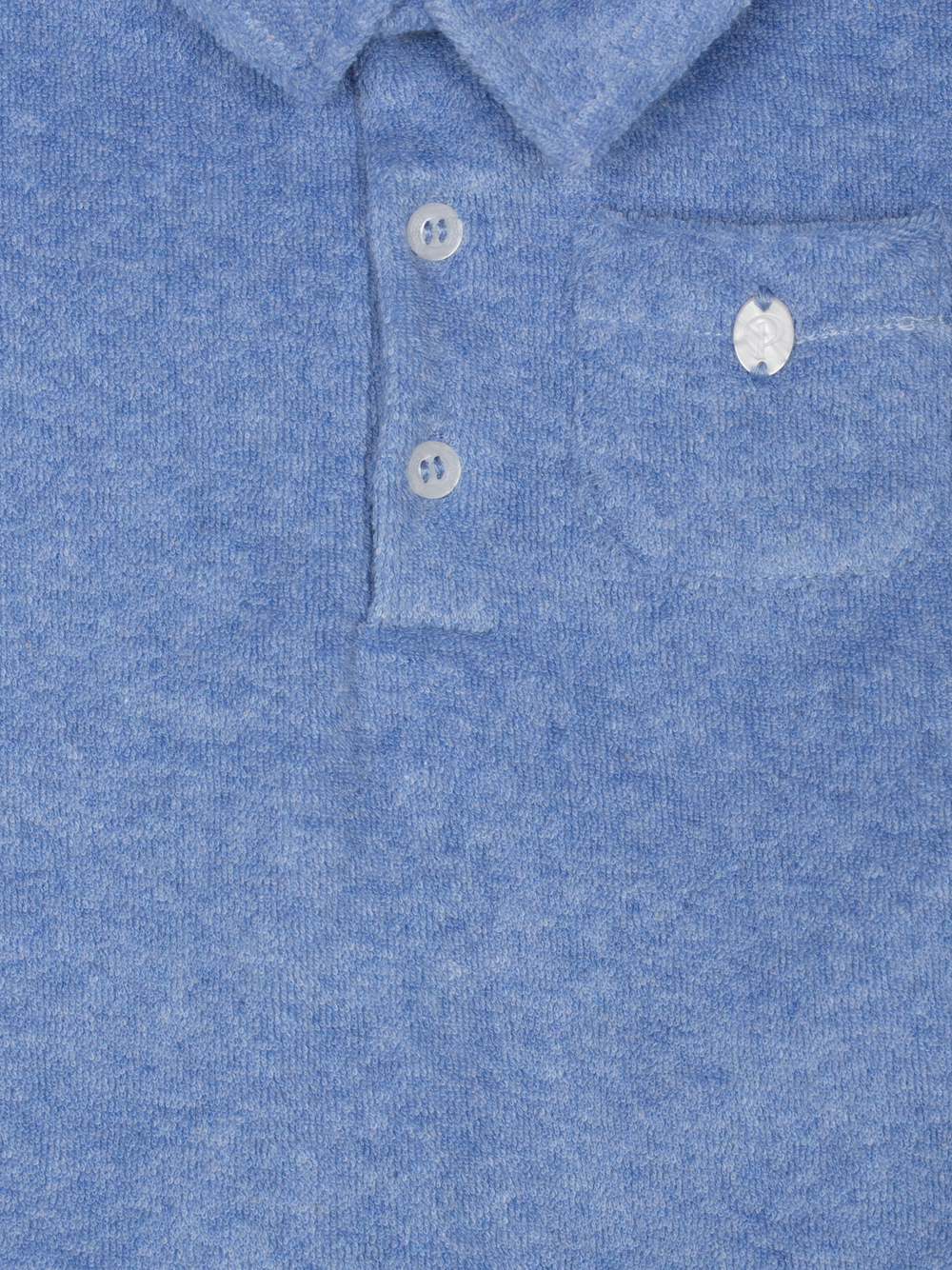 Patachou - Ensemble bleu élégant avec imprimé sobre