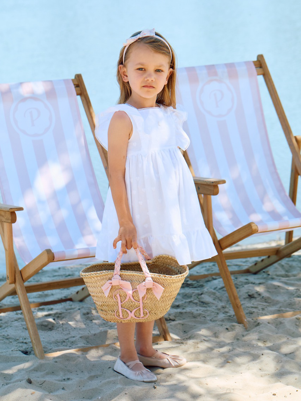 Patachou - Robe élégant blanche à volants