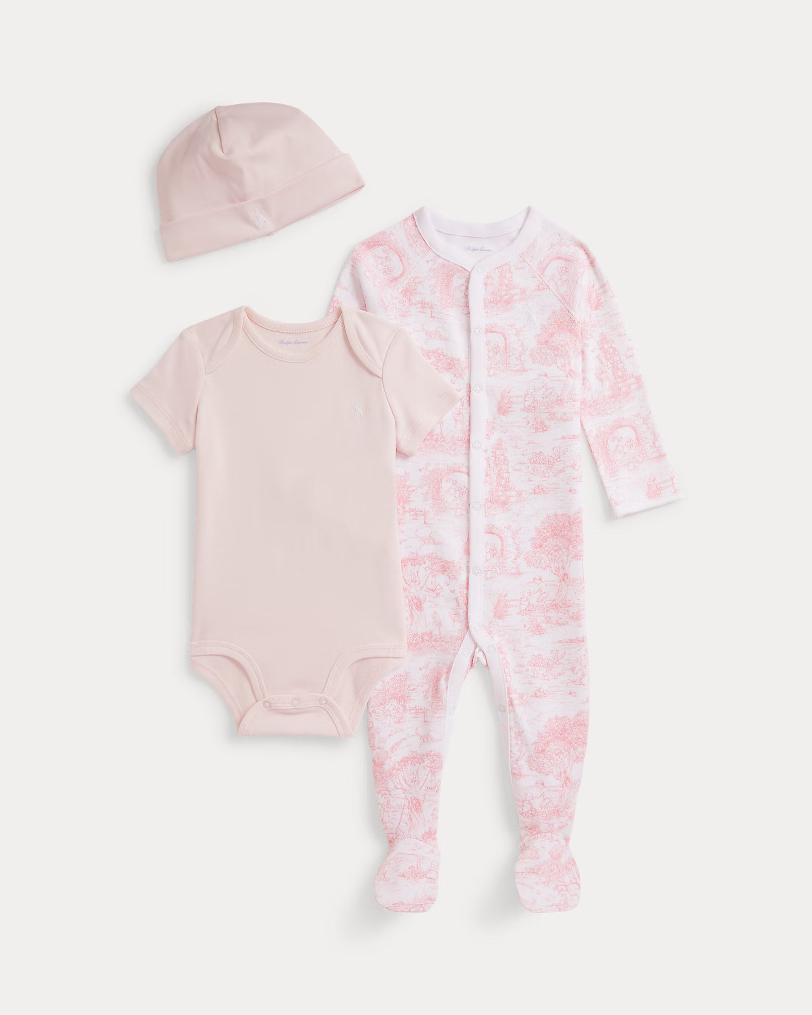 Polo Ralph Lauren - Ensemble-cadeau 3 pièces en coton Toile
