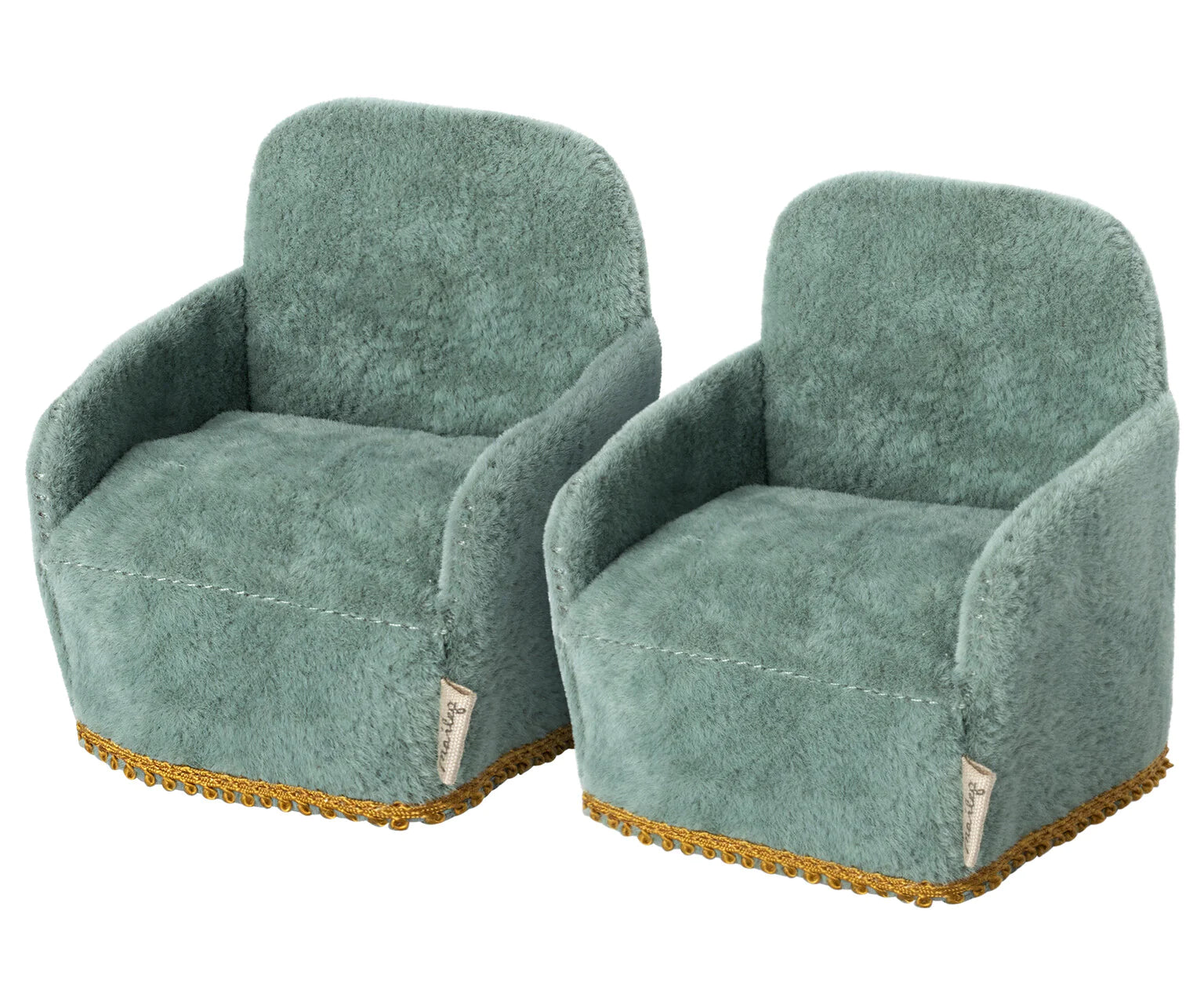 Maileg - Set of 2 Velvet Chairs