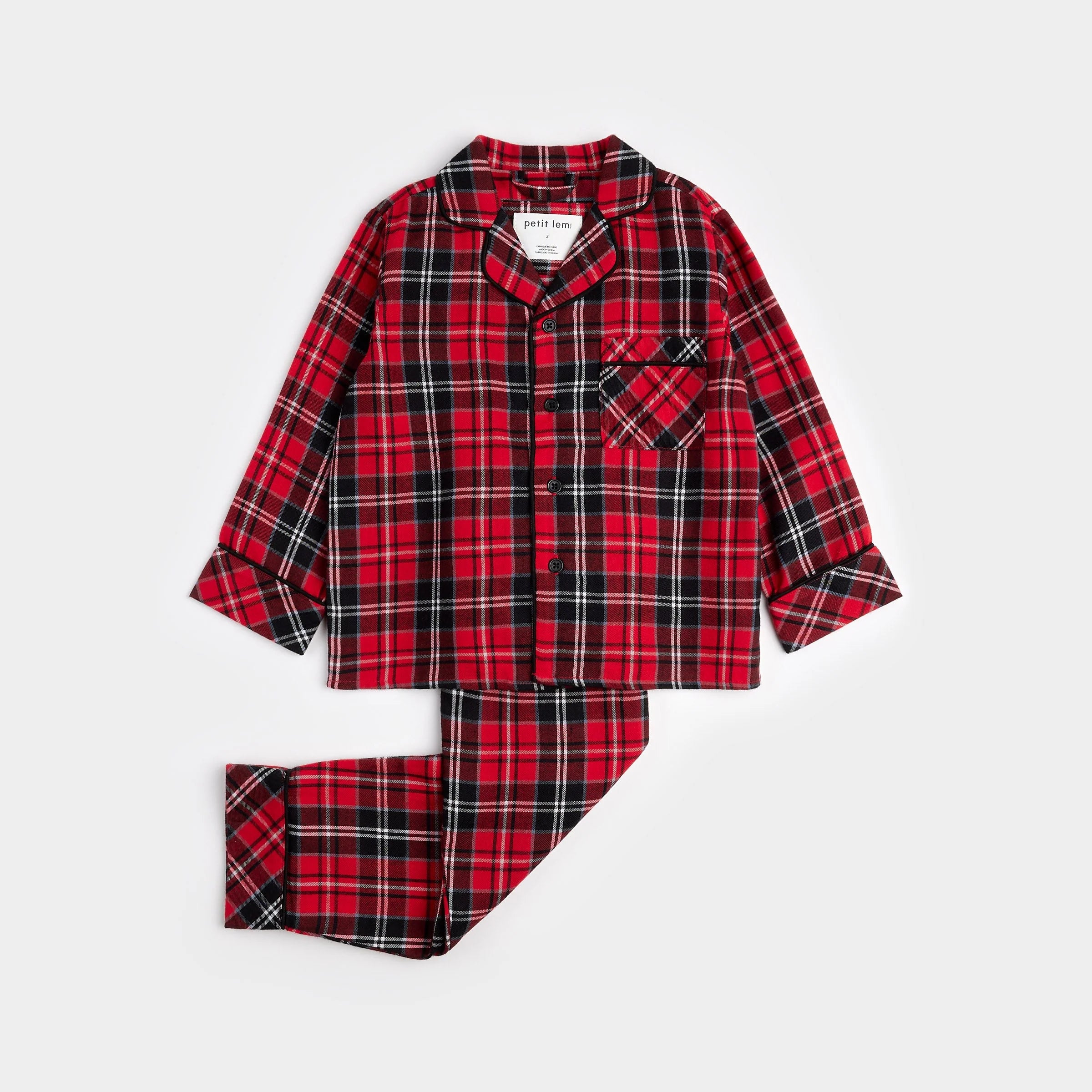 Petit Lem - Tartan Pyjama Set