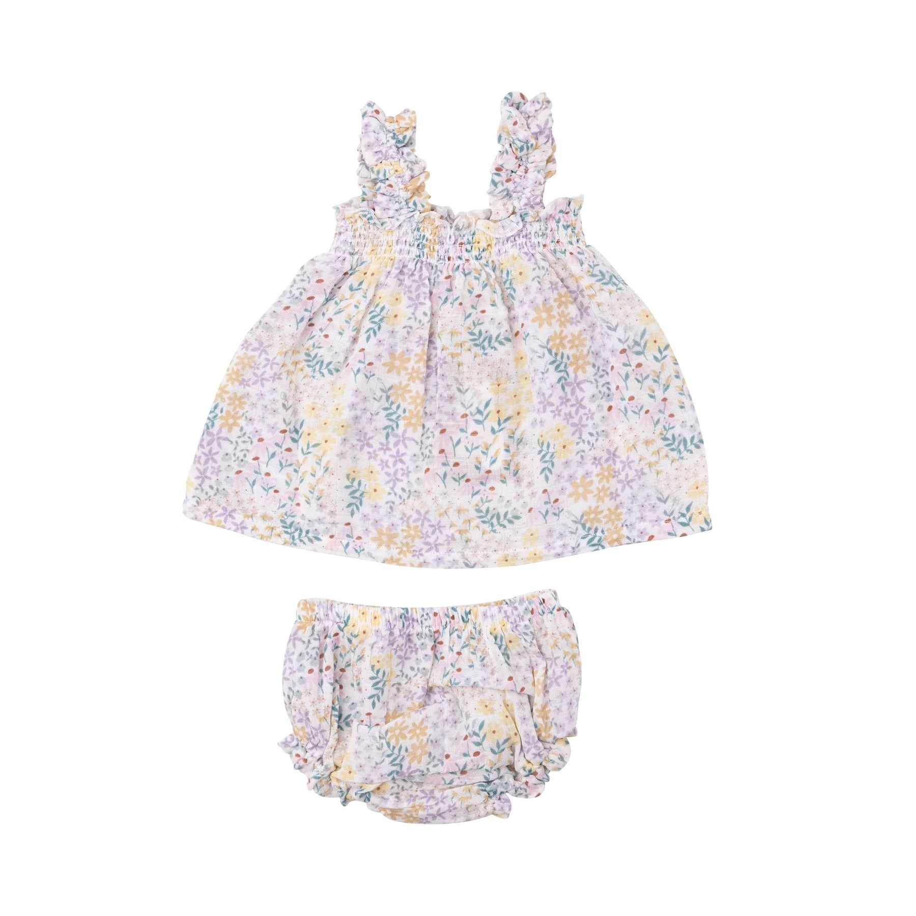 Angel Dear Ruffle Set: Strapless Top and Bloomer