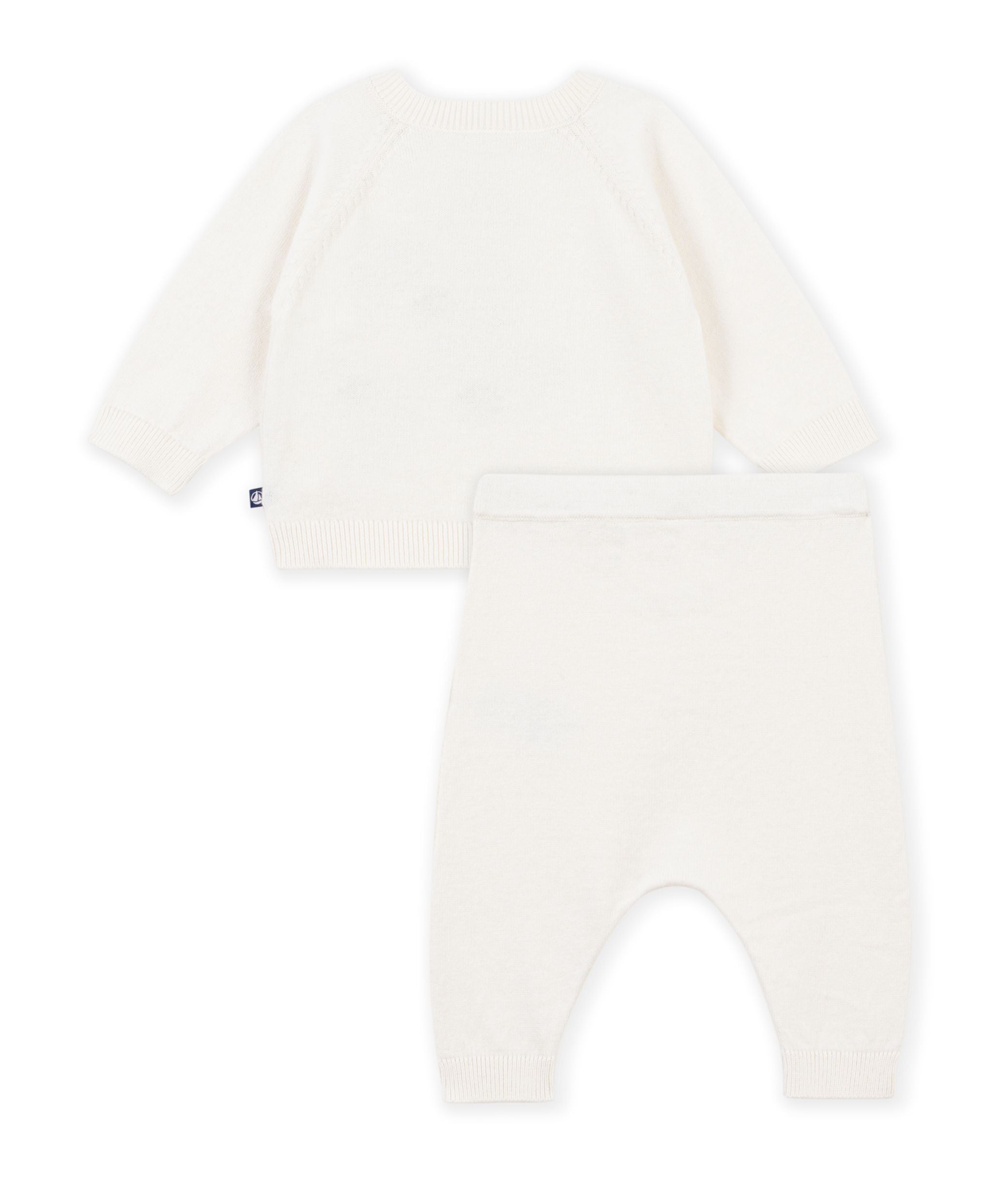 Petit Bateau - Baby's knitted patterned set