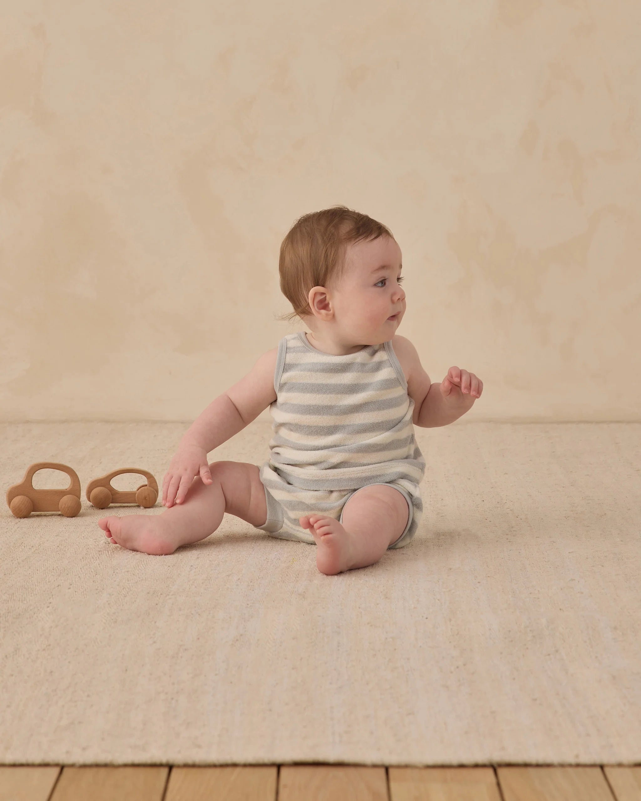 Quincy Mae - Ensemble Débardeur + Short Terry