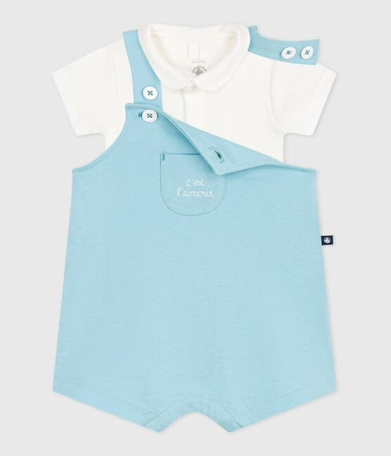 Petit Bateau - Overalls Set