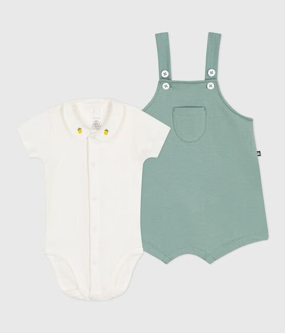 Petit Bateau - Overalls Set