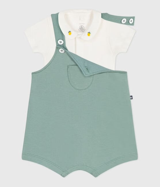 Petit Bateau - Overalls Set