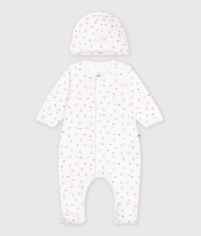 Petit Bateau - Pyjama Dors Bien + Bonnet