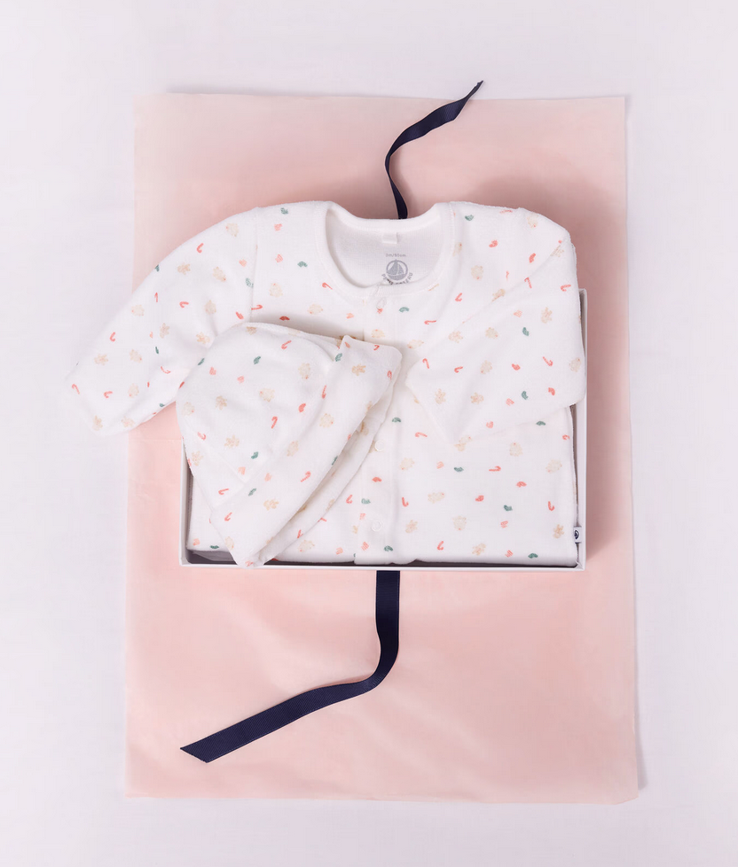 Petit Bateau - Pyjama Dors Bien + Bonnet