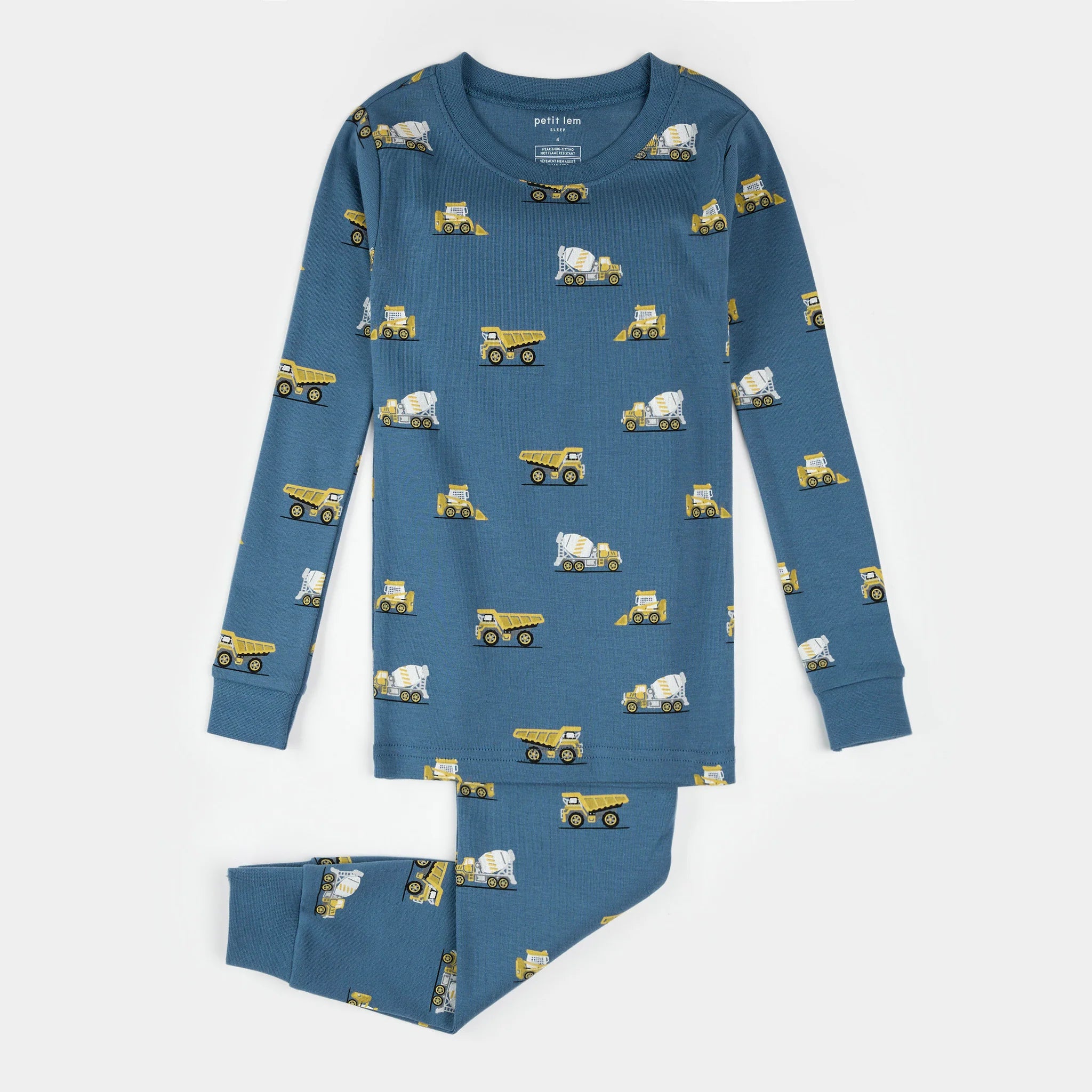 Petit Lem - Pyjama Camion de construction