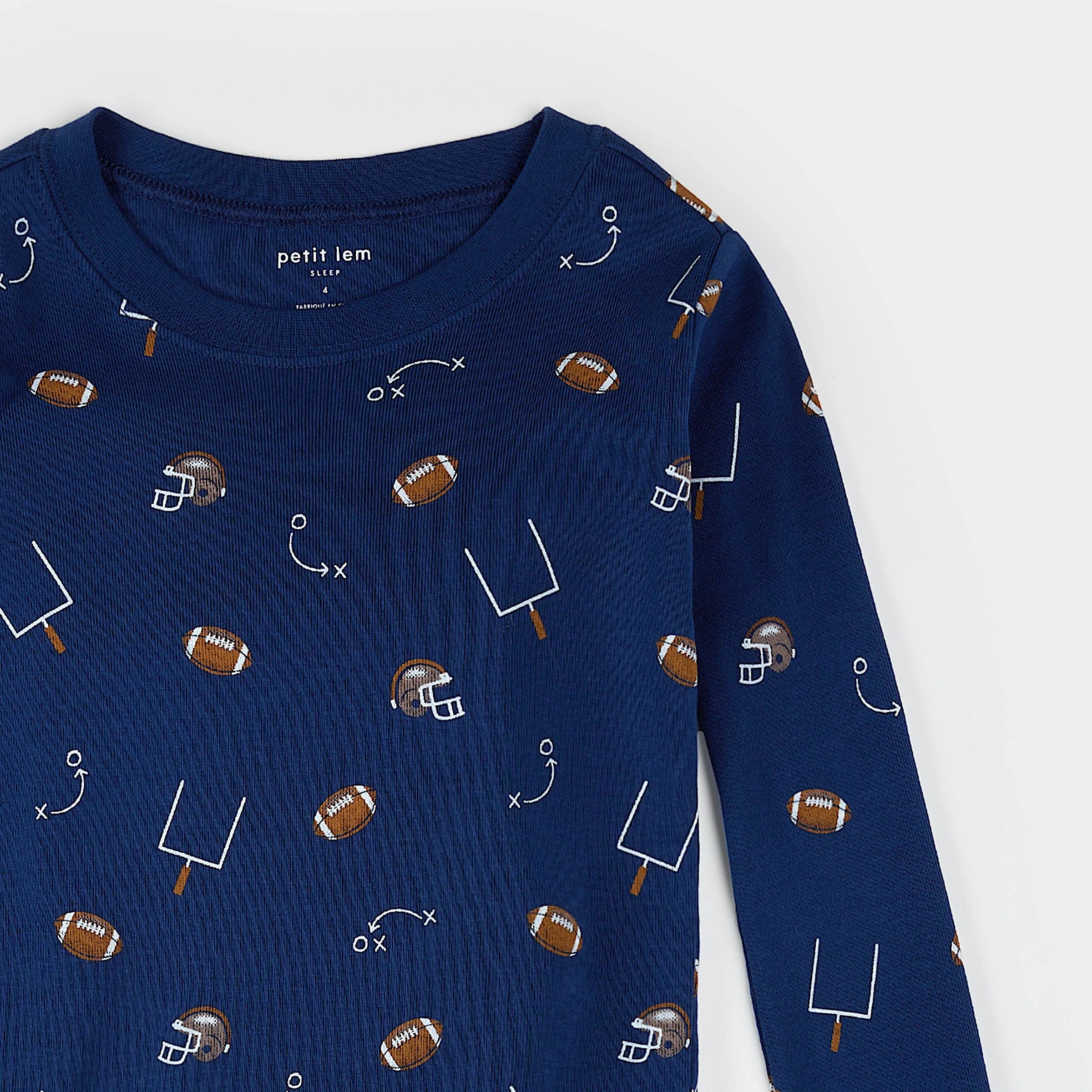 Petit Lem - Football Pajamas