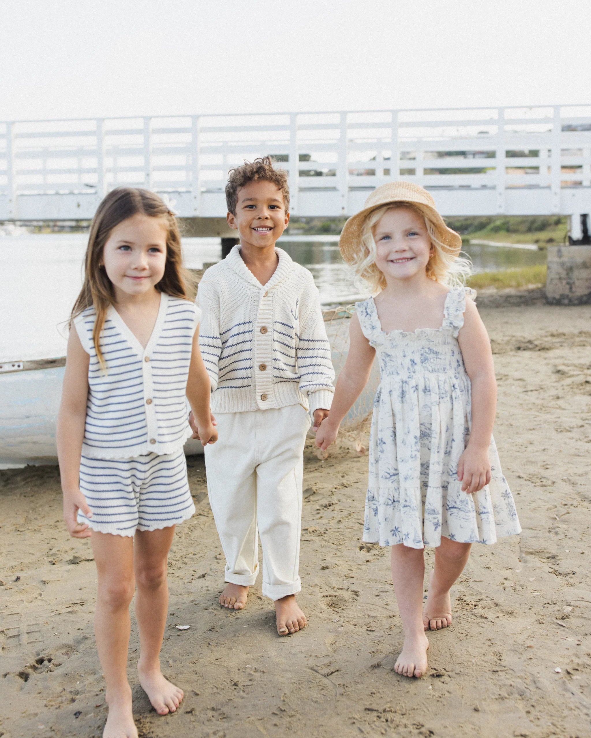 Rylee + Cru - Ensemble Crochet Rayé