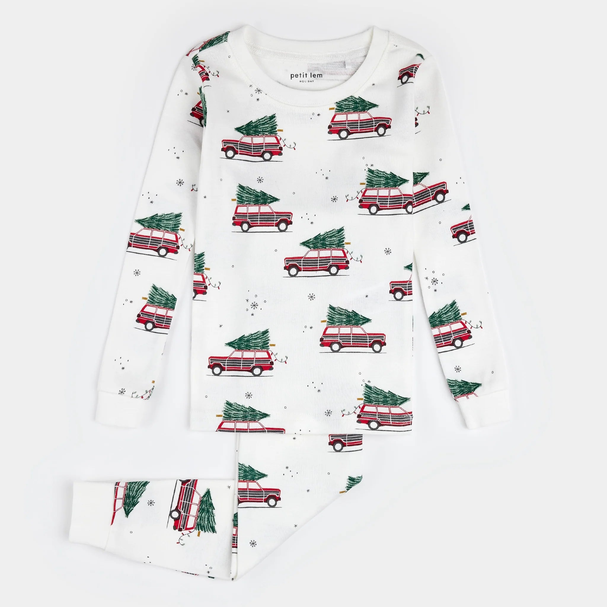 Little Lem - Christmas Cars Pajamas