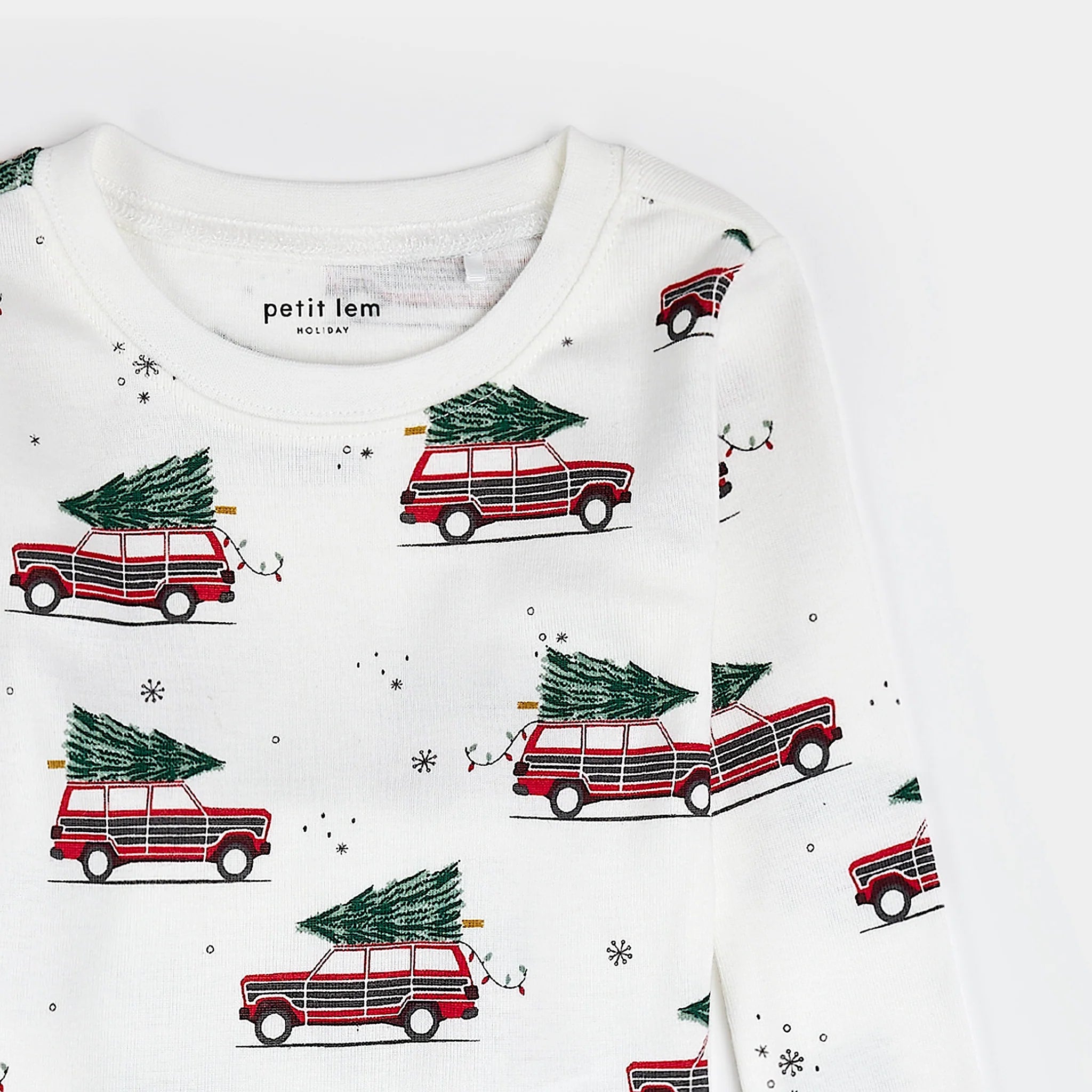 Little Lem - Christmas Cars Pajamas