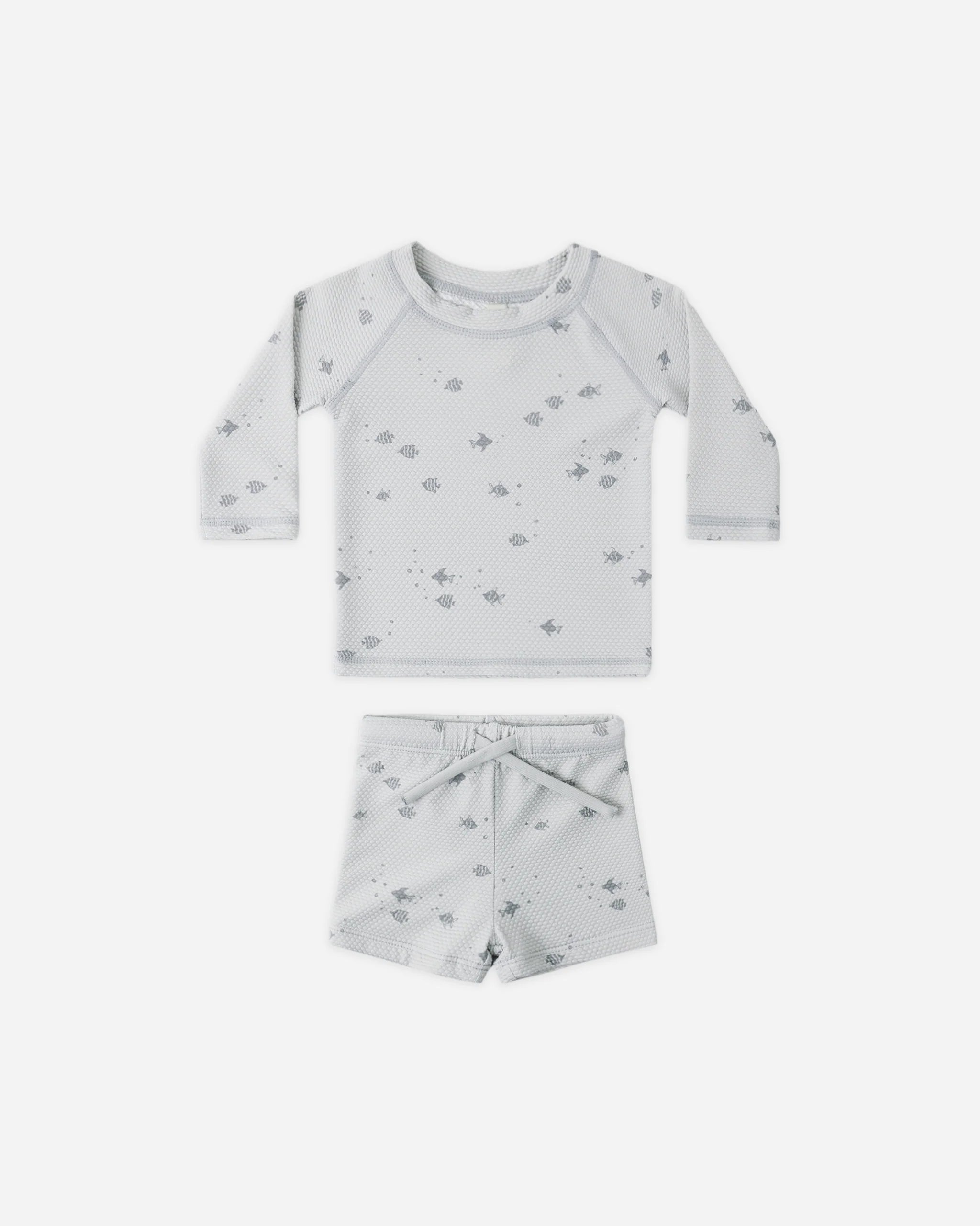 Quincy Mae - Finn Rashguard + Ensemble Short Poisson