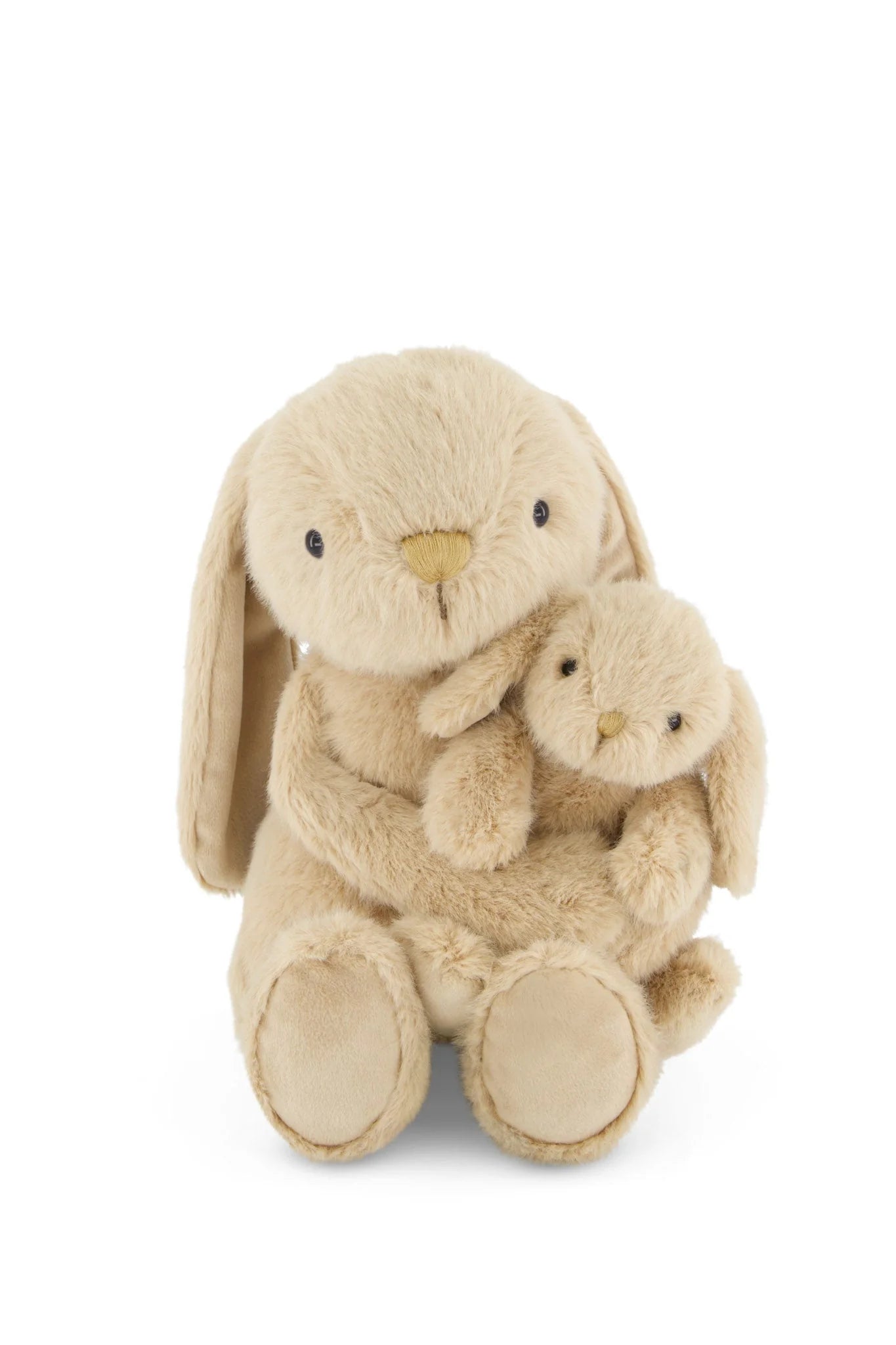 Snuggle Bunnies - Peluche Frankie le lapin câlin et son bébé - Caramel