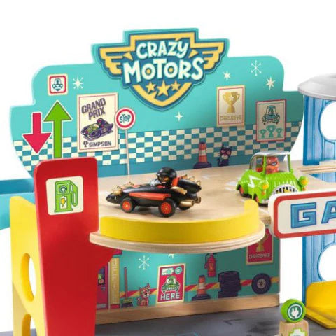 Djeco - Garage Crazy Motors