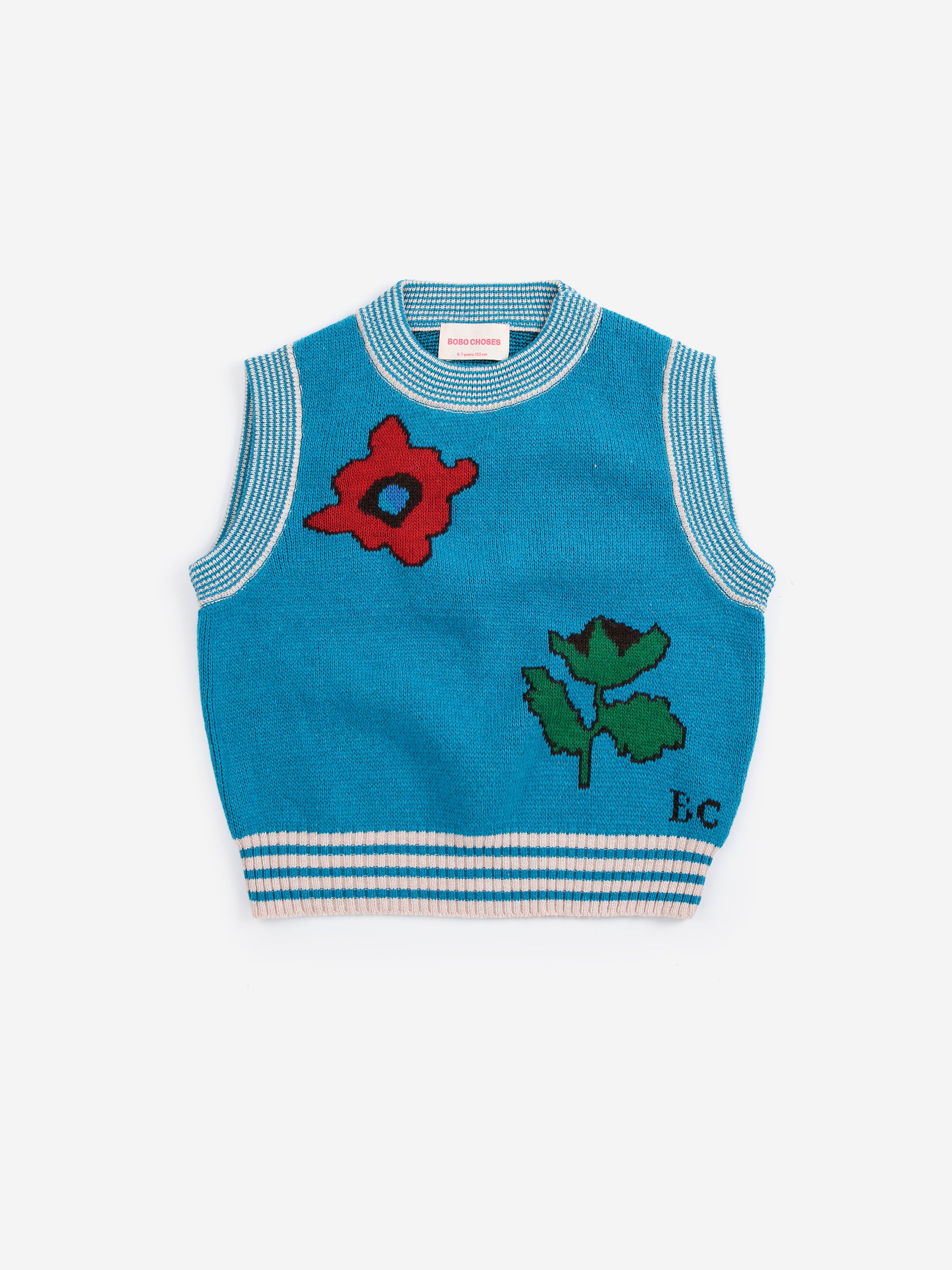Bobo Choses - Gilet en maille Blossom
