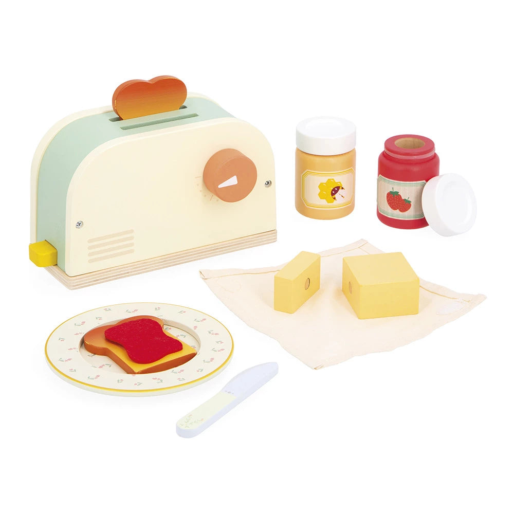 Janod - Mamie Soleil toaster set 