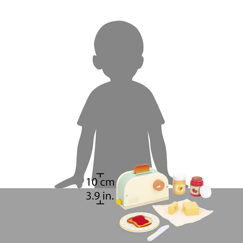 Janod - Mamie Soleil toaster set 